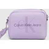 Calvin Klein Jeans Torbica vijolična barva, K60K612220