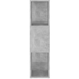 vidaXL Ormarić za knjige / pregrada boja betona 60x24x94 cm od iverice | shoptok.hr