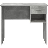  Stol s ladicama Betonski sivi 90 x 49 x 75 cm Konstruirano drvo | shoptok.hr