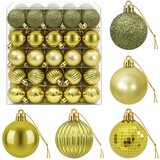  Set božićnih kuglica 100 kom. Svijetlo zelena 4 cm Polistiren | shoptok.hr