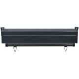 Balkonska bočna tenda 85 x 250 cm siva | shoptok.hr