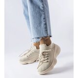 Gemre Beige fabric sports shoes Lavallée | Shoptok.si