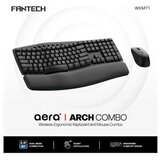 Fantech Combo mis tastatura wireless WKM71 area ARCH COMBO crni Cene