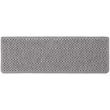 vidaXL Samoljepljivi otirači za stepenice 30 kom 65x21x4 cm srebrni | shoptok.hr