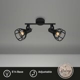 BRILONER 2669-025 - Retro spot svetiljka 2xE14/25W/230V | Eponuda.com