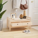  Klupa za hodnik 80x40x43 cm od masivne borovine | Eponuda.ba