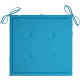  Sklopive vrtne stolice s jastucima 6 kom od masivne tikovine | shoptok.hr