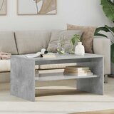  Kava Stol Betonski sivi 80 x 50 x 40 cm Konstruirano drvo | shoptok.hr