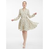 Orsay Cream women's knee-length shirt dress - Women's | shoptok.hr