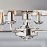  Endon 94373 - Luster na lancu HIGHCLERE 6xE14/40W/230V siva/sjajni hrom | Eponuda.com