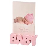 Takk Woody, ram za fotografije, drvo, roze, Baby, 10x15cm Cene