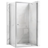 Tuš kabina Primo Swing 100x80 Chrome