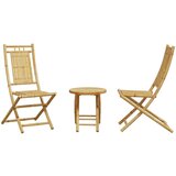  3-dijelni bistro set od bambusa | shoptok.hr