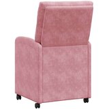  Blagovačke stolice s kotačima 2 pcs Ružičasta 58 x 67 x 97 cm | Eponuda.com