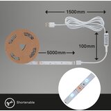 BRILO LED traka RGB USB Smart WiFi 5 m | shoptok.hr