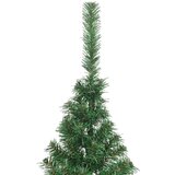  Umjetna polovica božićnog drvca sa stalkom zelena 180 cm PVC | shoptok.hr