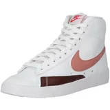 Nike Sportswear Visoke tenisice prljavo roza / burgund / bijela