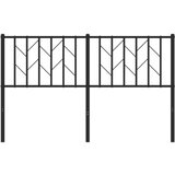  Kovinsko posteljno vzglavje črno 140 cm, (20954463) | Shoptok.si