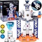  Svemirska stanica raketni &amp;scaron;atl projektor set + figure za5455 Slike