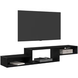TV ormar za montažu na zid Zidna montaža Crni hrast | Eponuda.com