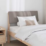  Tapecirani uzglavlje Sivo-smeđa 100 cm Čvrsto borovo drvo | shoptok.hr