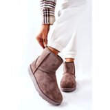 EVENTO Snow Boots Fleece-lined Brown Vicandi | ePonuda.com
