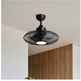 Eglo 35133 - LED stropni ventilator IGELDO, LED/15W/230V, Ø 53 cm, u crnoj boji + daljinski upravljač Cene