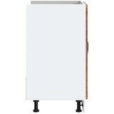 vidaXL Osnovna omarica za umivalnik Kalmar starinski les 80x46x81,5cm | Shoptok.si