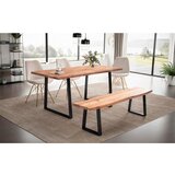 MID.YOU Jedilna Miza Akazie, Pravi Les, 200x100cm | Shoptok.si