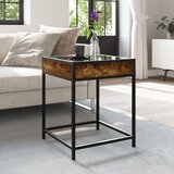  Stolić s beskonačnim LED svjetlima boja hrasta 40 x 40 x 51 cm | shoptok.hr