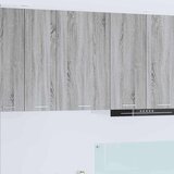 Viseći ormarić s pohranom Siva Sonoma i bijela 50 x 31 x 80 cm | shoptok.hr
