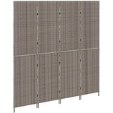  Pregradna pregača Siva 195 x 180 cm poliratan | shoptok.hr