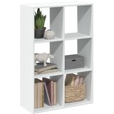 Sobna pregrada / regal za knjige bijeli 69,5x29x103,5 cm drveni Cijene