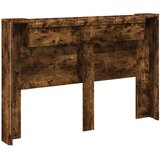  Krevetna ploča s LED-om Dimljeni Hrast 160 x 16,5 x 103,5 cm | shoptok.hr