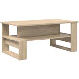  Klubska miza Sonoma hrast 90 x 50 x 40 cm Konstruiran les, (5000120284) | Shoptok.si