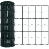Euro ograda 0,4 x 10 m Željezo prekriveno PVC-om Zelena | shoptok.hr
