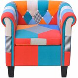  Fotelja s Patchwork Dizajnom Tkanina | shoptok.hr