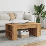  Stolić z kavu boja hrasta artisan 102x55x42cm konstruirano drvo | shoptok.hr