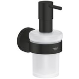 Grohe Essentials posuda za tečni sapun sa držačem MATT BLACK 1022572430