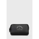 Karl Lagerfeld Kozmetična torbica črna barva