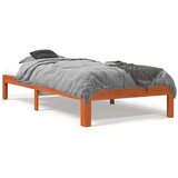  Okvir kreveta voštano smeđi 90 x 190 cm od masivne borovine | shoptok.hr