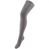 LAVANA Čarape preko koljena siva