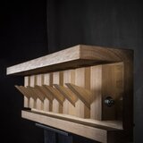 Meda_Furniture Piano Drveni zidni čiviluk, Hrast Cene