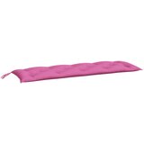  Jastuci za vrtnu klupu 2 kom ružičasti 150x50x7 cm tkanina | shoptok.hr