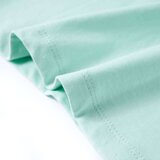  Dječja majica svijetla boja mente 140 | shoptok.hr