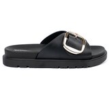 SEASTAR Black women's flip-flops with gold buckle Cijene