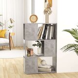 vidaXL Knjižna omara za razdelitev prostora betonsko siva 60x24x94 cm, (20978565) | Shoptok.si