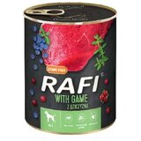 Rafi Pate sa Divljač, Borovnicom i Brusnicom, vlažna hrana u konzervi za pse 400g Cene