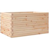  Vrtno cvetlično korito 90x60x45,5 cm trdna borovina | Shoptok.si