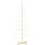  Metalno božićno drvce sa stalkom KUOPIO 210 cm Čelik Zlatno | shoptok.hr